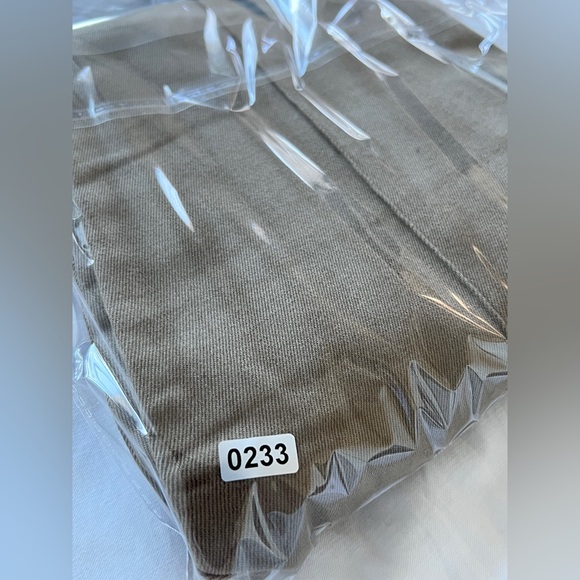 SOLD REISS Florence Flared Jeans high rise cotton front darts brown pants 4 S - Picture 14 of 14